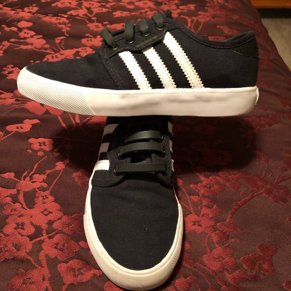 SOLD Blue 12c & Black 12.5c Toddler Adidas - Picture 6 of 8
